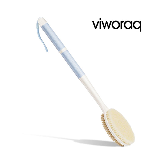 viworaq 19'' Bath Brush for Shower Detachable
