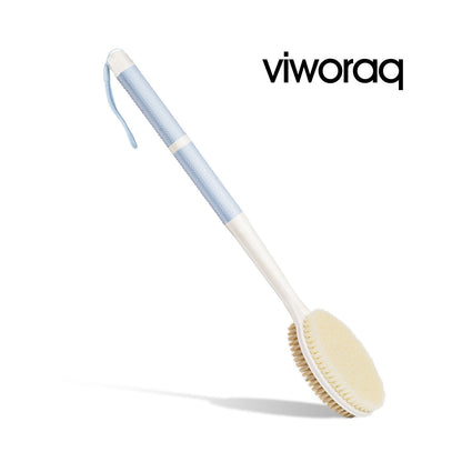 viworaq 19'' Bath Brush for Shower Detachable